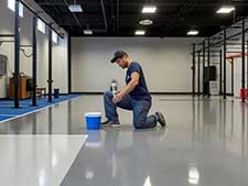 Workout Room Floor Coating Frisco